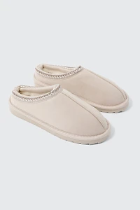 Faux Sheepskin Clogs