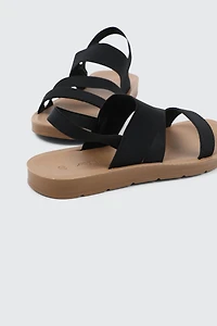 Strappy Flat Sandals