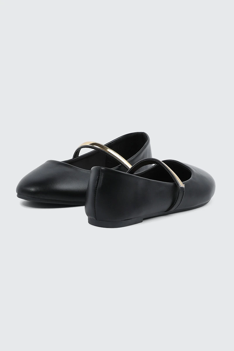 Ballerines à bout rond