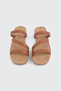 Strappy Flat Sandals