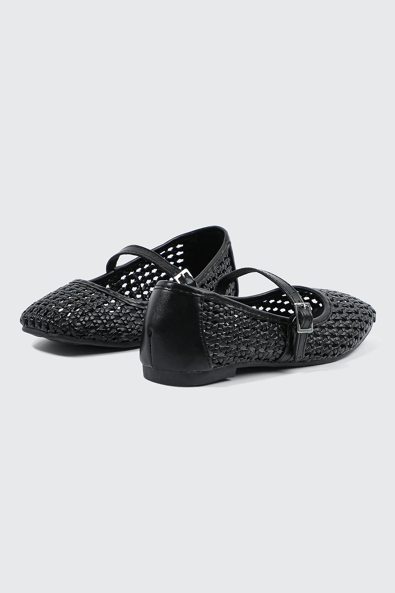 Ballerines tressées