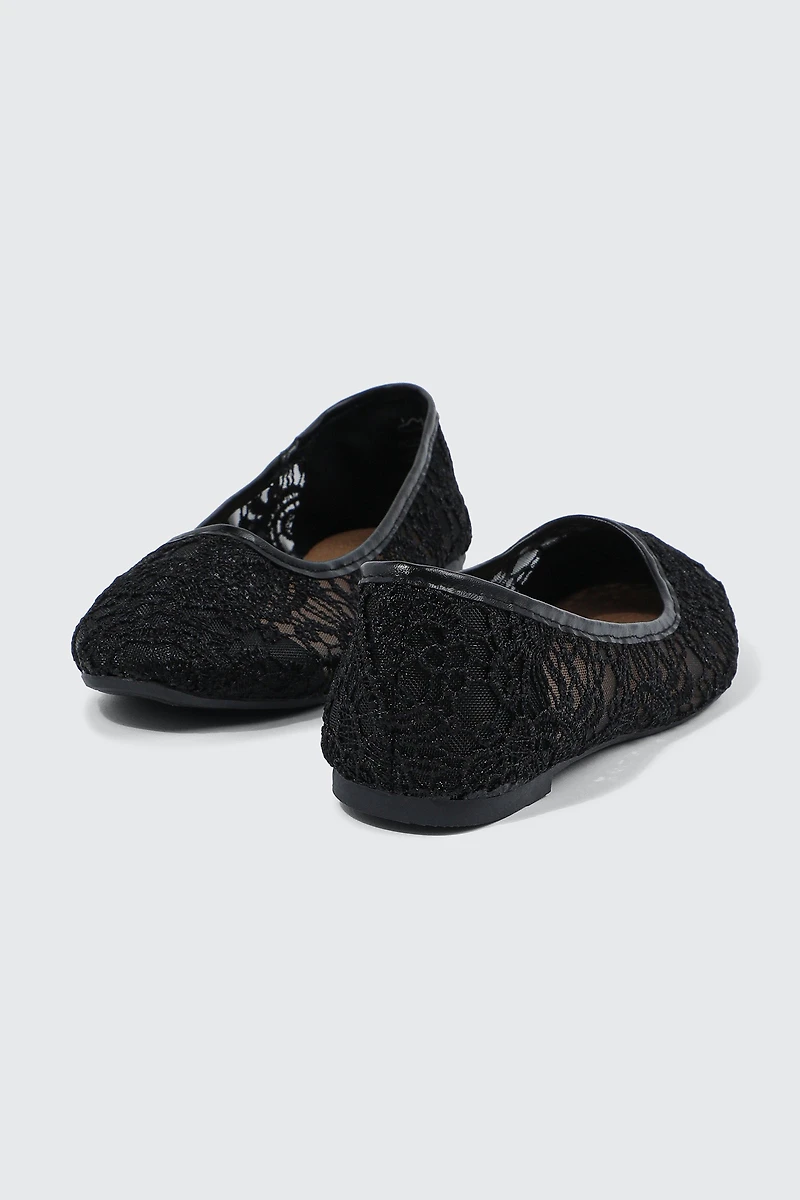 Ballerines en crochet