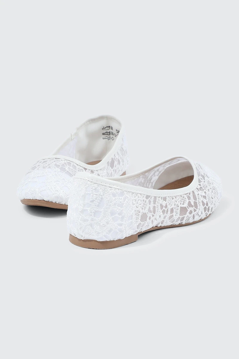 Ballerines en crochet