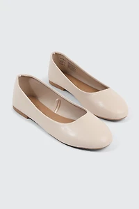 Ballerines à bout rond