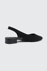 Pointed Toe Slingback Flats