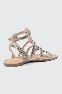 Square Toe Gladiator Sandals