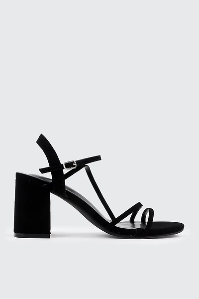 Block Heel Strappy Sandals