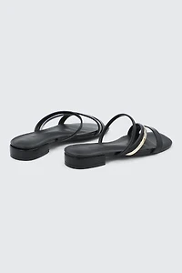 Low Heel Strappy Sandals