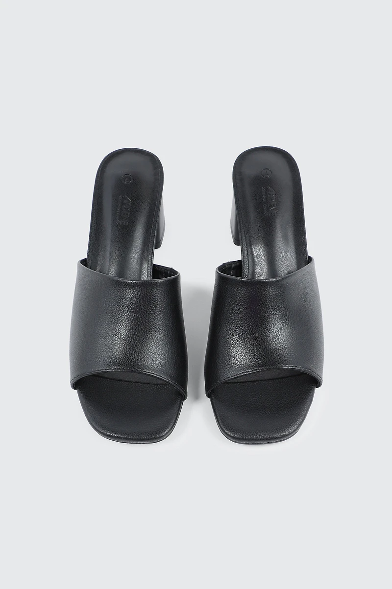 Soft Square Toe Mule