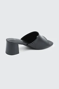 Soft Square Toe Mule