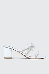 Butterfly Block Heel Sandals