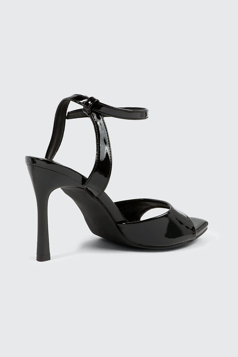 One Band Square Toe Sandals