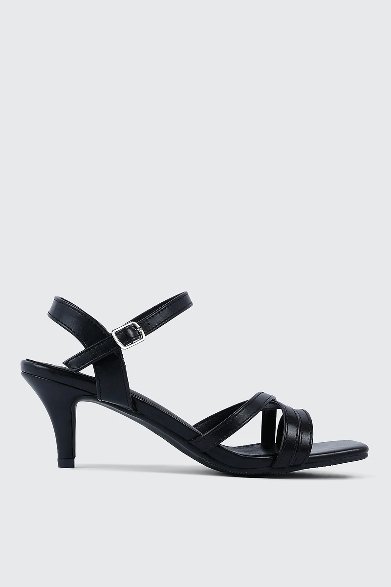 Slingback Kitten Heel Sandals