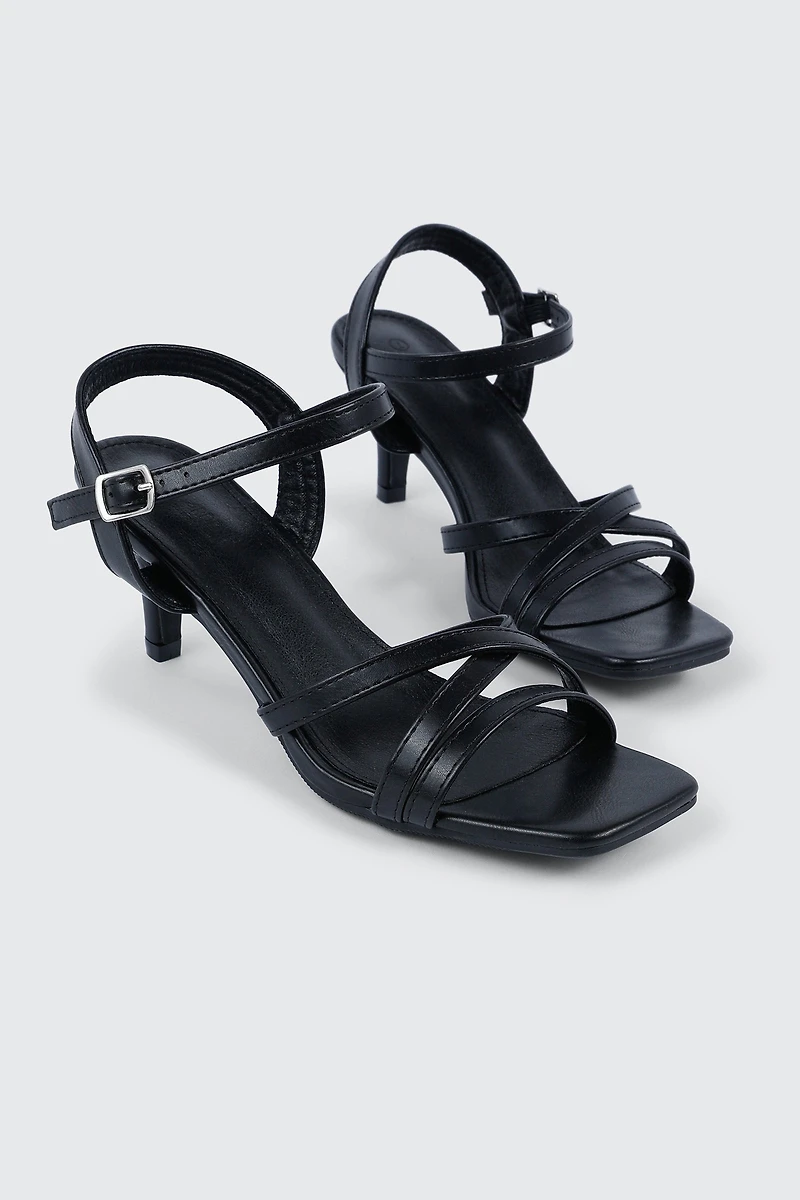 Slingback Kitten Heel Sandals