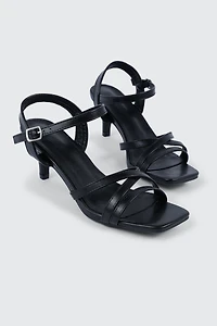 Slingback Kitten Heel Sandals