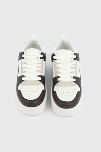 Thick Sole Lace Up Sneakers