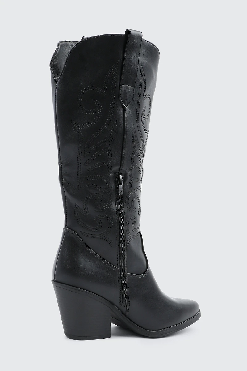 Knee High Cowboy Boots