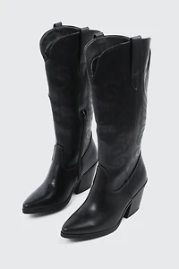 Knee High Cowboy Boots