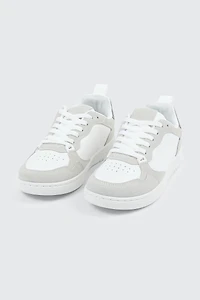 Faux Leather Sneakers