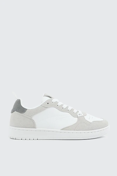 Faux Leather Sneakers