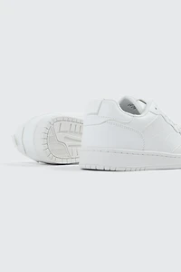 Faux Leather Sneakers