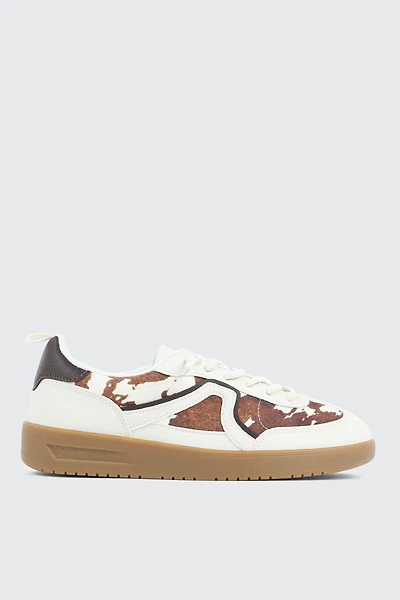 Espadrilles à détails contrastés