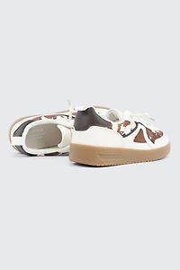 Espadrilles à détails contrastés