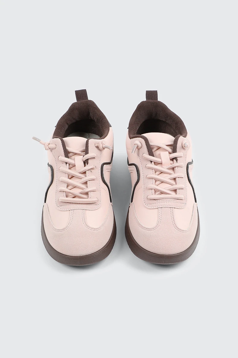 Contrast Sneakers