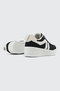 Platform Lace-Up Sneakers