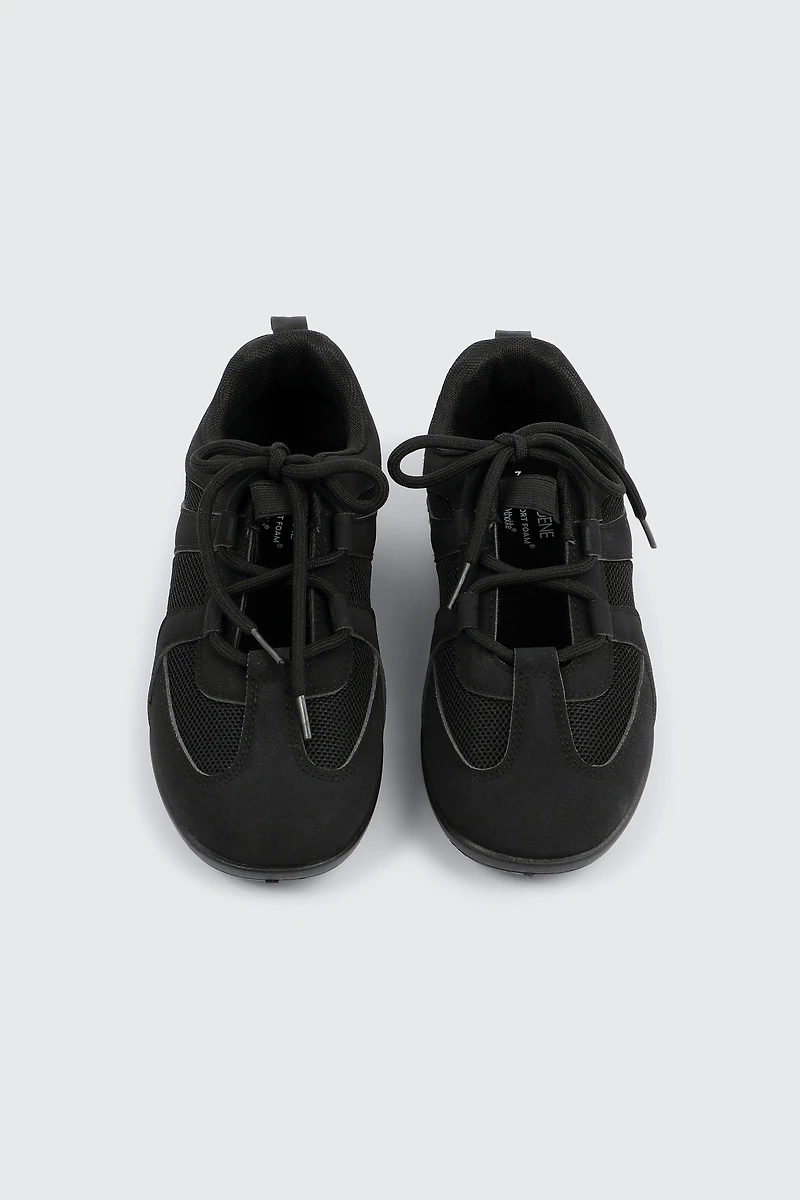 Lace Up Ballet Sneakers