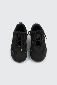 Lace Up Ballet Sneakers