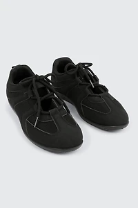 Lace Up Ballet Sneakers