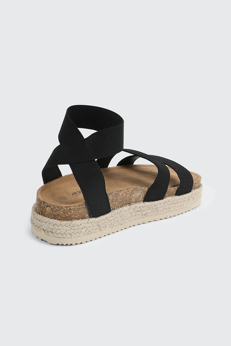 Ankle Strap Platform Sandals