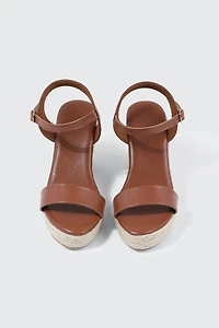 Wedge Ankle Strap Sandals