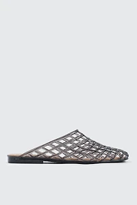 Round Toe Cage Sandals