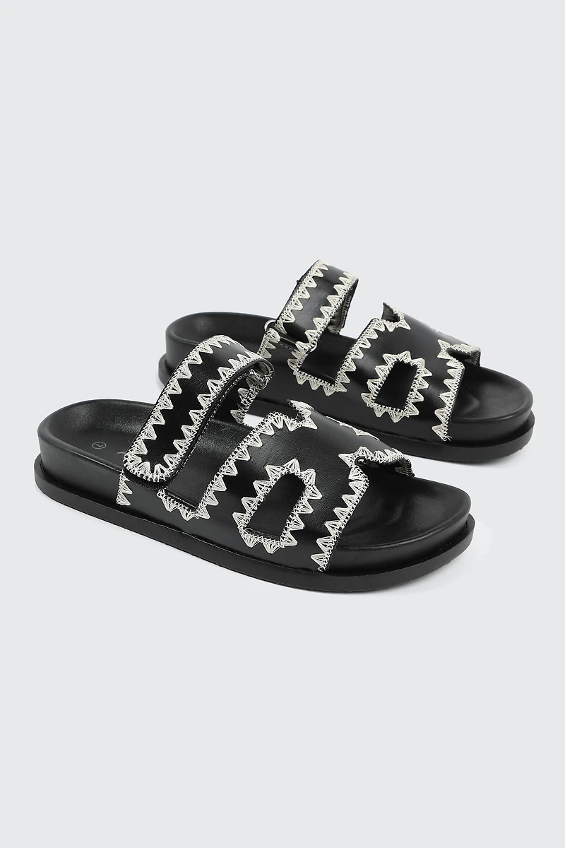 Sandales à deux brides