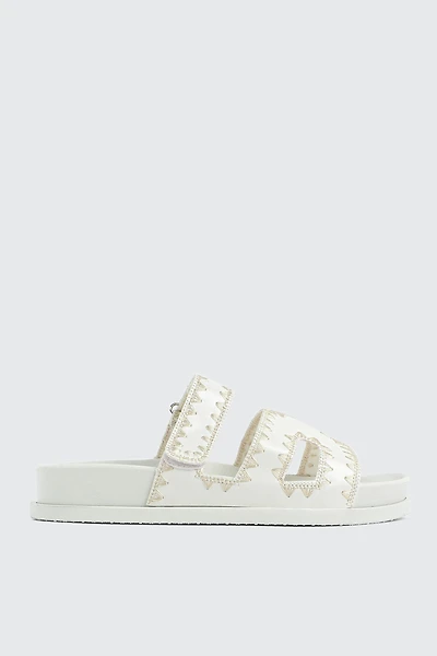 Double Band Slide Sandals