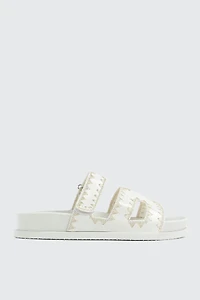 Double Band Slide Sandals