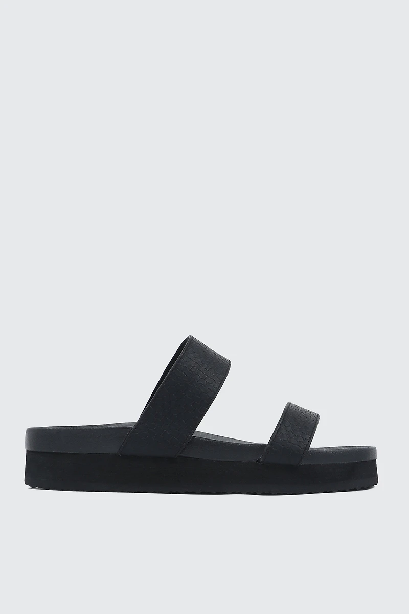 Platform Slide Sandals