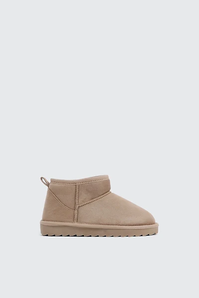 Bottes en faux mouton