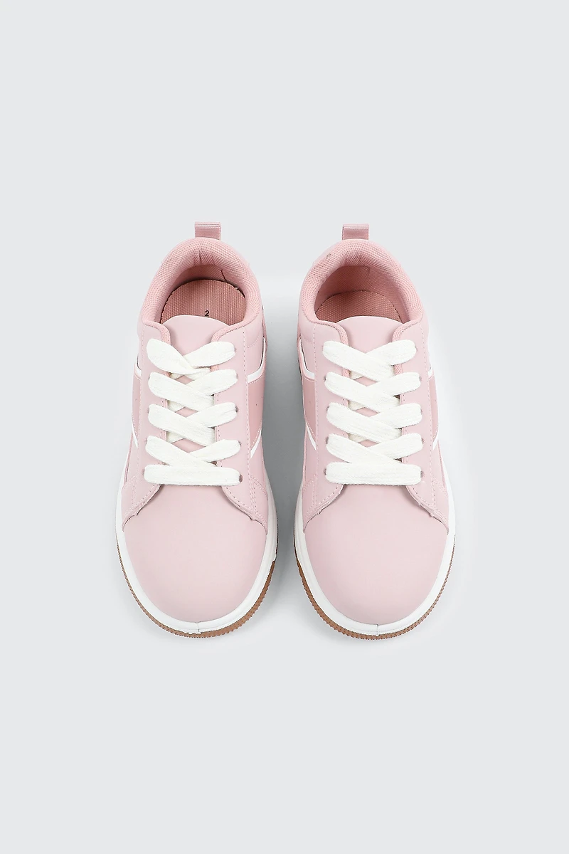 Espadrilles lacées en faux suède