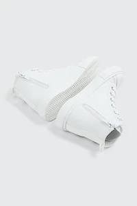 High Top Sneakers with Embroideries