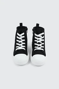 Espadrilles montantes imprimées