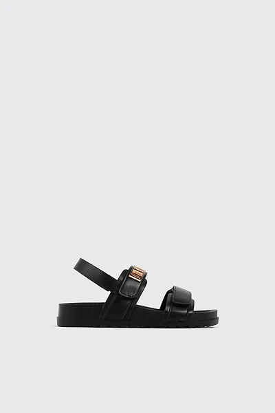 Lug Sole Double Strap Sandals