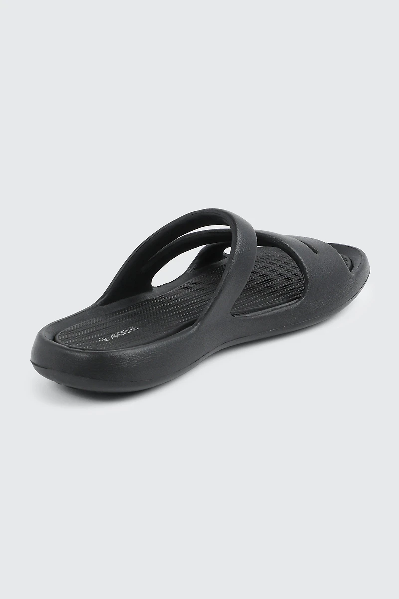 Lightweight Strappy Slide Sandals