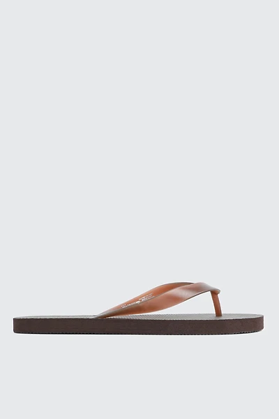 Sandales de plage unies