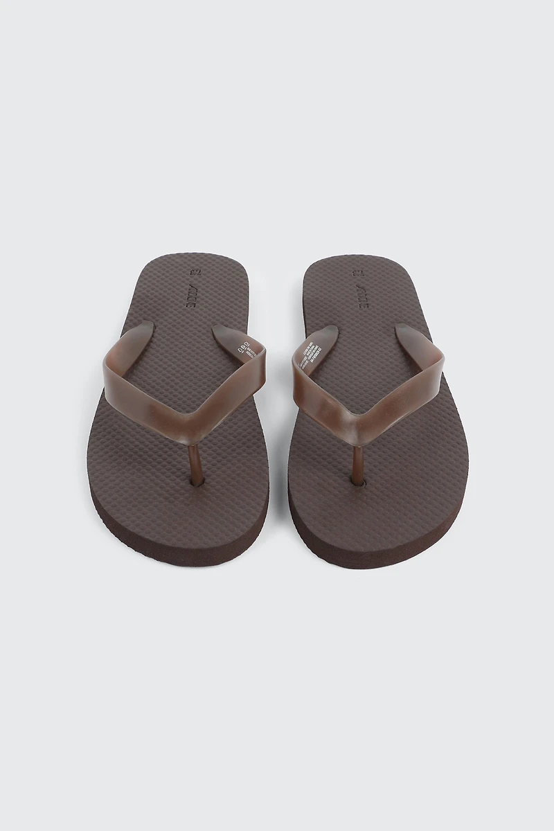 Solid Flip Flops