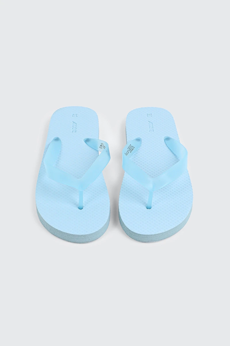 Solid Flip Flops