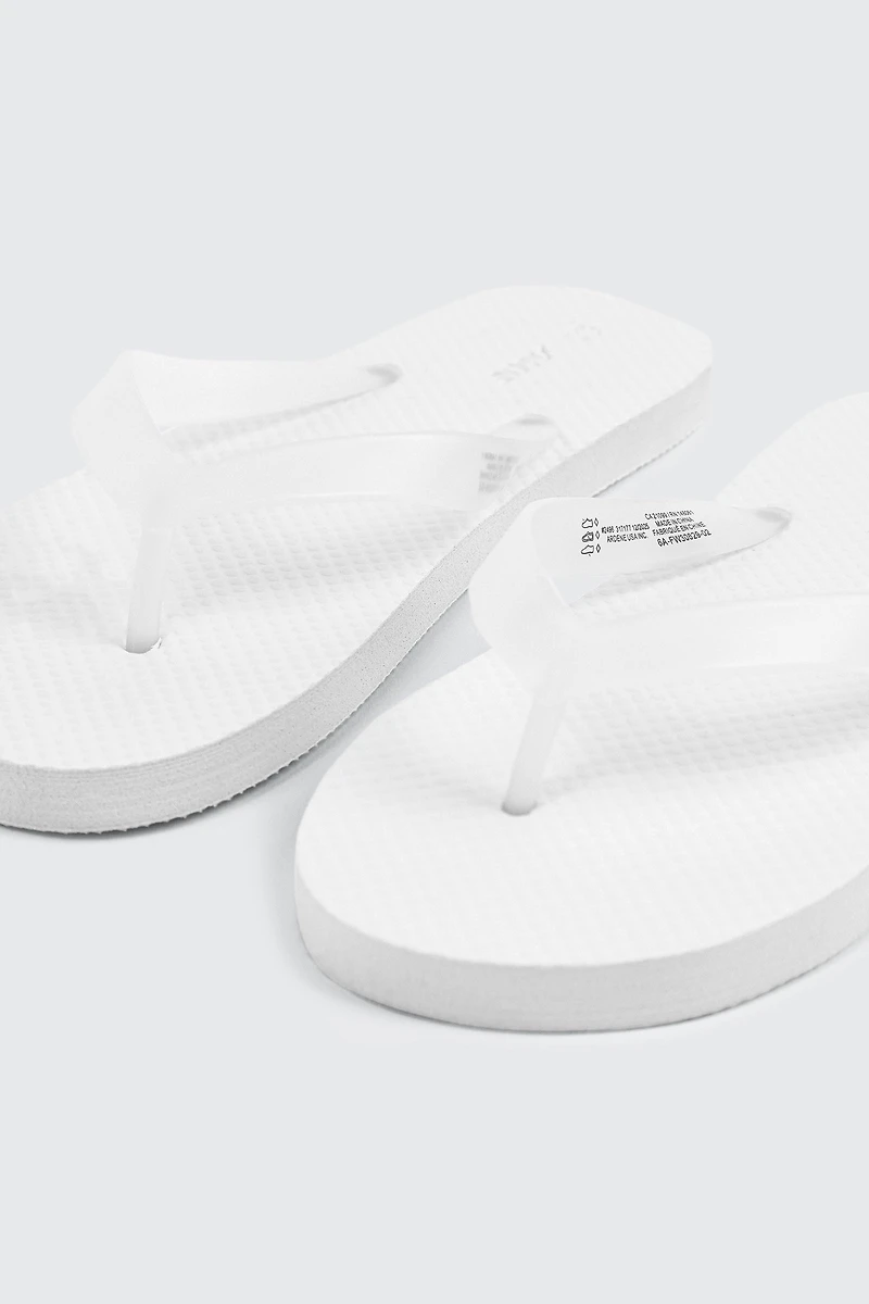 Solid Flip Flops
