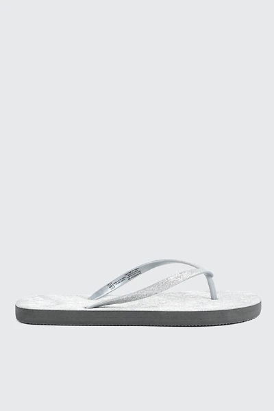 Glittery Flip Flops